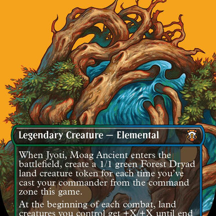 Jyoti, Moag Ancient (Borderless) (Ripple Foil) [Modern Horizons 3 Commander]
