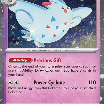 Togekiss (085/197) (Cosmos Holo) [Scarlet & Violet: Obsidian Flames]