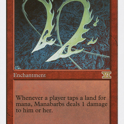 Manabarbs [Classic Sixth Edition]