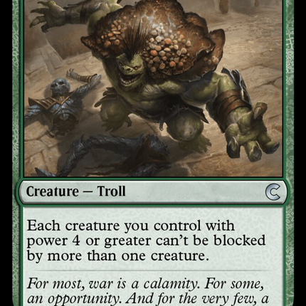 Challenger Troll [Ravnica: Clue Edition]