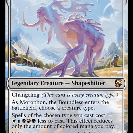 Morophon, the Boundless [Modern Horizons 3 Commander]