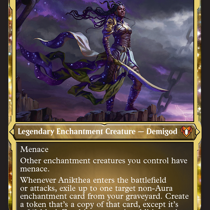 Anikthea, Hand of Erebos (Display Commander) (Foil Etched) [Commander Masters]