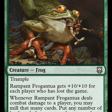 Rampant Frogantua [Modern Horizons 3 Commander]