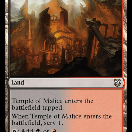 Temple of Malice [Modern Horizons 3 Commander]