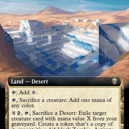 Lazotep Quarry (Extended Art) (Ripple Foil) [Modern Horizons 3 Commander]