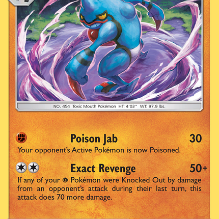 Toxicroak (64/131) [Sun & Moon: Forbidden Light]