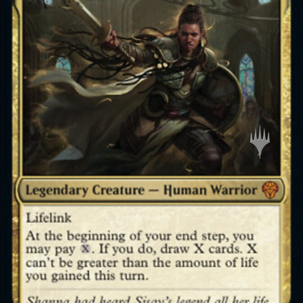 Shanna, Purifying Blade (Promo Pack) [Dominaria United Promos]