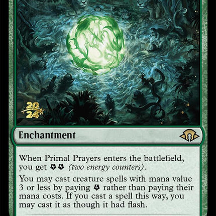Primal Prayers [Modern Horizons 3 Prerelease Promos]