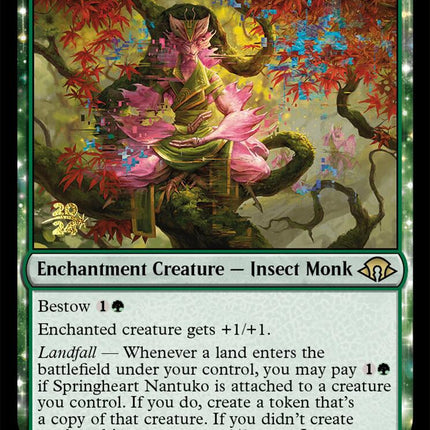 Springheart Nantuko [Modern Horizons 3 Prerelease Promos]