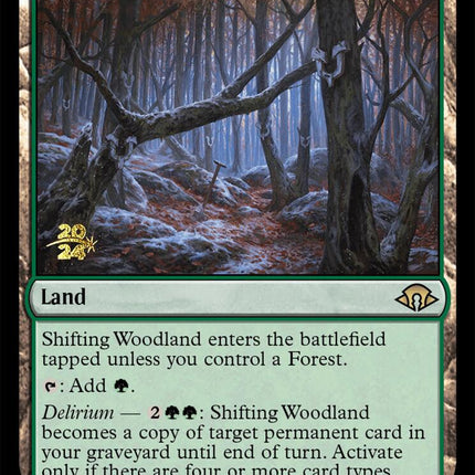 Shifting Woodland [Modern Horizons 3 Prerelease Promos]