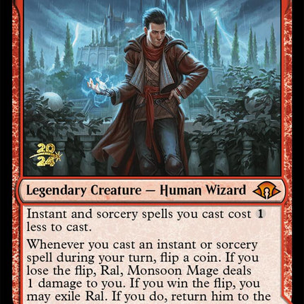 Ral, Monsoon Mage [Modern Horizons 3 Prerelease Promos]