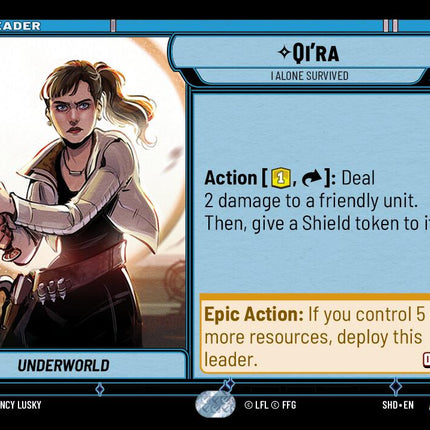 Qi'ra - I Alone Survived (002/262) (002/262) [Shadows of the Galaxy]