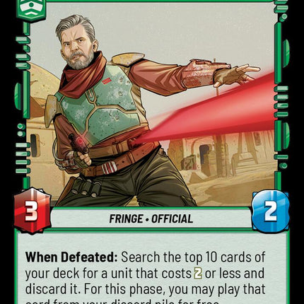 Cobb Vanth - The Marshal (115/262) (115/262) [Shadows of the Galaxy]