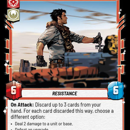 Poe Dameron - Quick to Improvise (153/262) (153/262) [Shadows of the Galaxy]