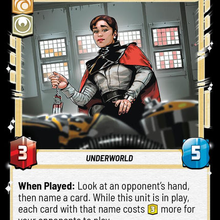 Qi'ra - Playing Her Part (202/262) (202/262) [Shadows of the Galaxy]