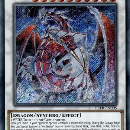 Lancea, Ancestral Dragon of the Ice Mountain [BLTR-EN005] Secret Rare