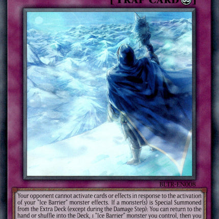 Frozen Domain of the Ice Barrier [BLTR-EN008] Ultra Rare