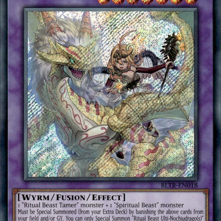 Ritual Beast Ulti-Nochiudrago [BLTR-EN018] Secret Rare