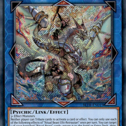 Ritual Beast Ulti-Reirautari [BLTR-EN019] Secret Rare