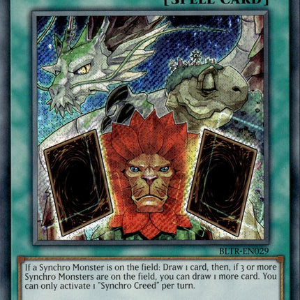 Synchro Creed [BLTR-EN029] Secret Rare