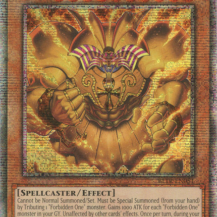 The Legendary Exodia Incarnate (Quarter Century Secret Rare) [BLTR-EN051] Quarter Century Secret Rare