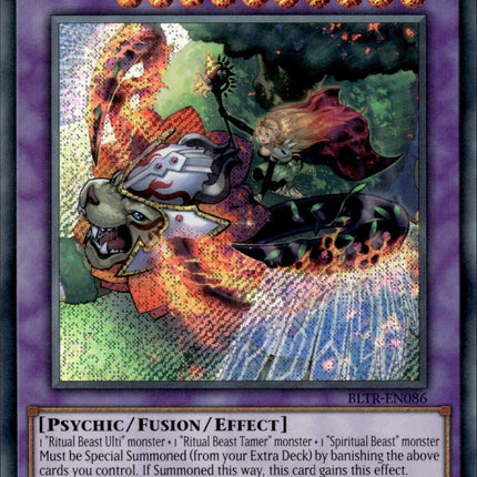 Ritual Beast Ulti-Gaiapelio [BLTR-EN086] Secret Rare