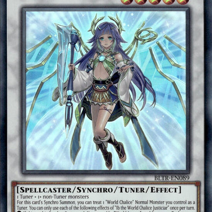 Ib the World Chalice Justiciar [BLTR-EN089] Ultra Rare