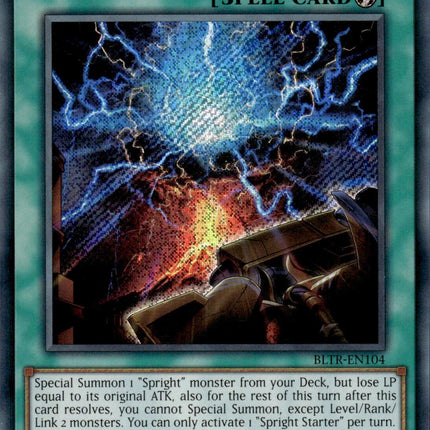 Spright Starter [BLTR-EN104] Secret Rare
