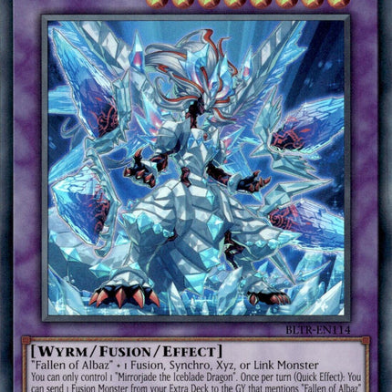Mirrorjade the Iceblade Dragon [BLTR-EN114] Ultra Rare
