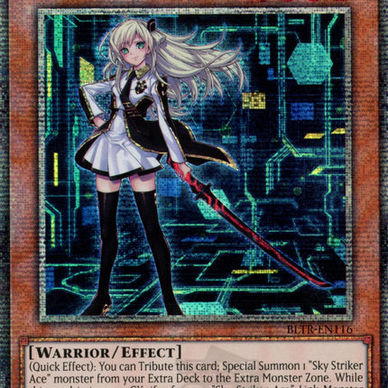 Sky Striker Ace - Raye (Quarter Century Secret Rare) [BLTR-EN116] Quarter Century Secret Rare