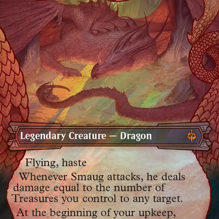 Smaug the Magnificent (Showcase) (Surge Foil) [The Hobbit]