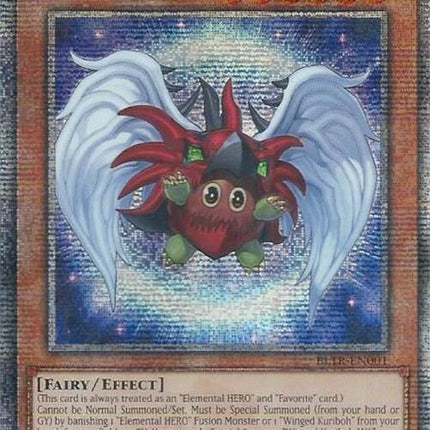 Winged Kuriboh LV6 (Quarter Century Secret Rare) [BLTR-EN001] Quarter Century Secret Rare