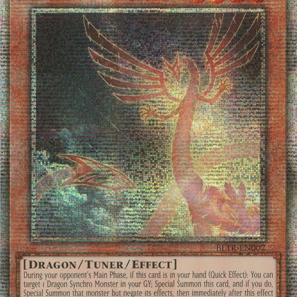 Shining Star Dragon (Quarter Century Secret Rare) [BLTR-EN002] Quarter Century Secret Rare
