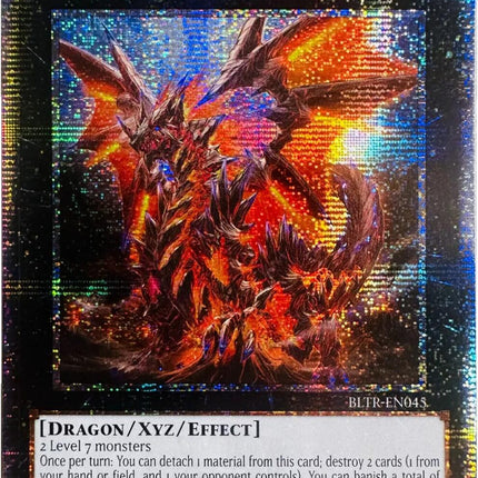 Blaze, Supreme Ruler of all Dragons (Quarter Century Secret Rare) [BLTR-EN045] Quarter Century Secret Rare