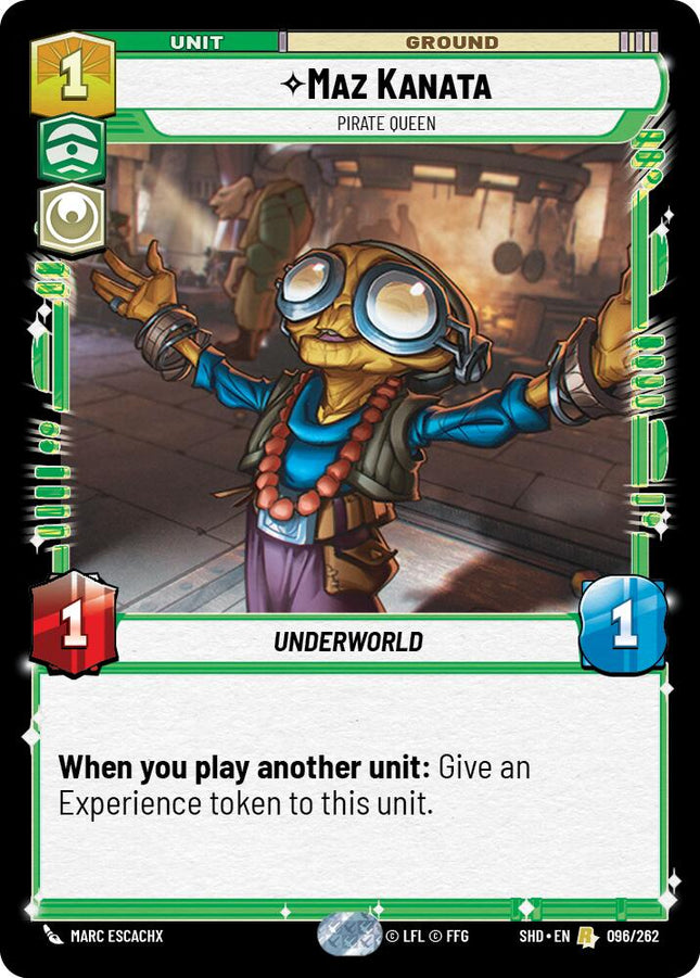 Maz Kanata - Pirate Queen (096/262) (096/262) [Shadows of the Galaxy]