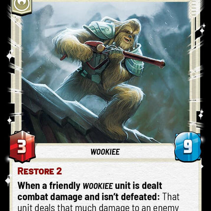 Tarfful - Kashyyyk Chieftain (250/262) (250/262) [Shadows of the Galaxy]