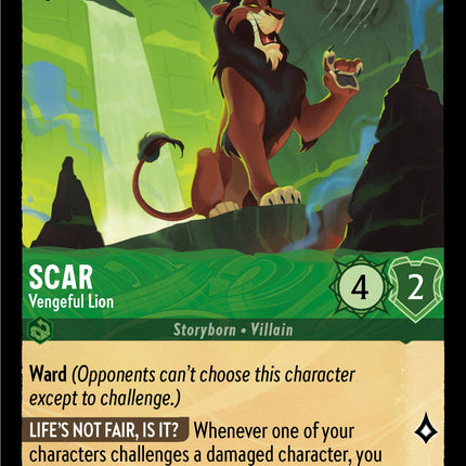 Scar - Vengeful Lion (93/204) [Shimmering Skies]