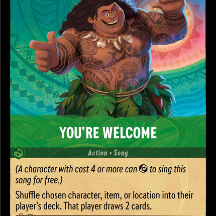 You're Welcome (96/204) [Shimmering Skies]