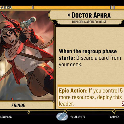 Doctor Aphra - Rapacious Archaeologist (015/262) (015/262) [Shadows of the Galaxy]