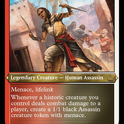 Aya of Alexandria (Foil Etched) [Assassin's Creed]