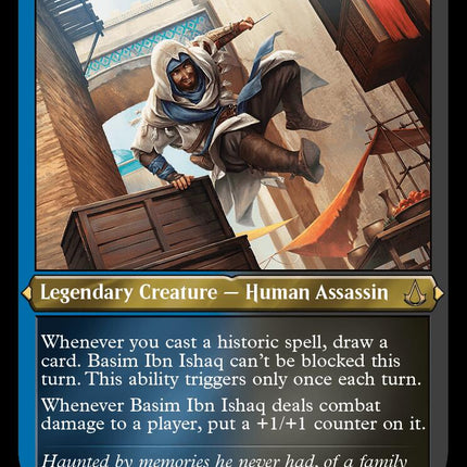 Basim Ibn Ishaq (Foil Etched) [Assassin's Creed]