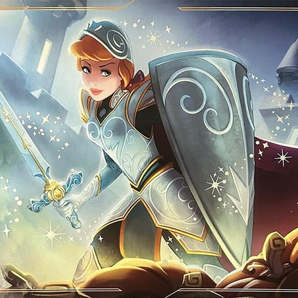 Foil Playmat (Cinderella - Stouthearted) (Disney Lorcana Challenge)