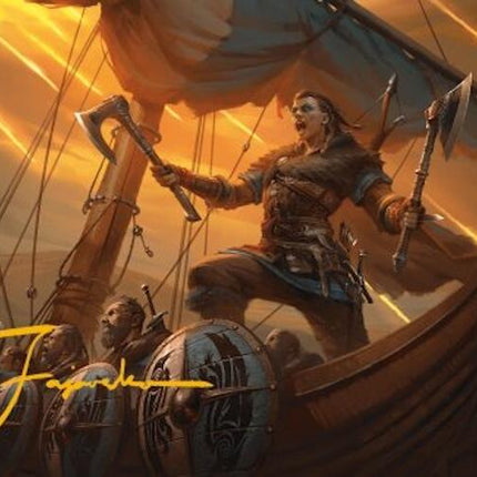 Eivor, Battle-Ready Art Card (Gold-Stamped Signature) [Assassin's Creed Art Series]
