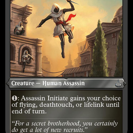 Assassin Initiate (Foil Etched) [Assassin's Creed]