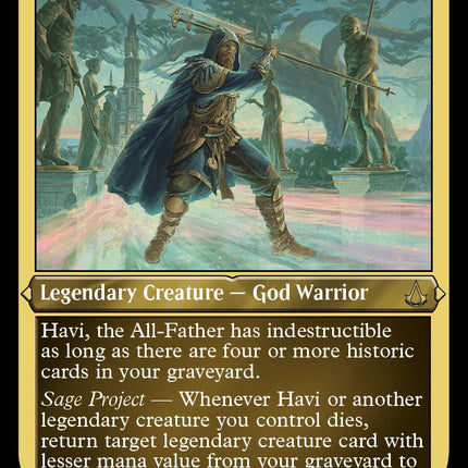 Havi, the All-Father (Foil Etched) [Assassin's Creed]