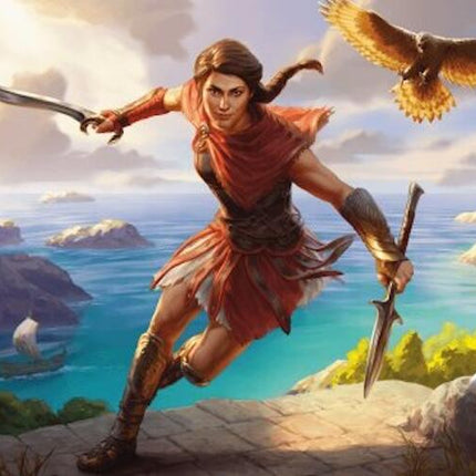 Kassandra, Eagle Bearer Art Card [Assassin's Creed Art Series]