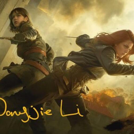 Mary Read and Anne Bonny Art Card (Gold-Stamped Signature) [Assassin's Creed Art Series]