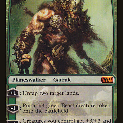Garruk Wildspeaker [Magic 2011]