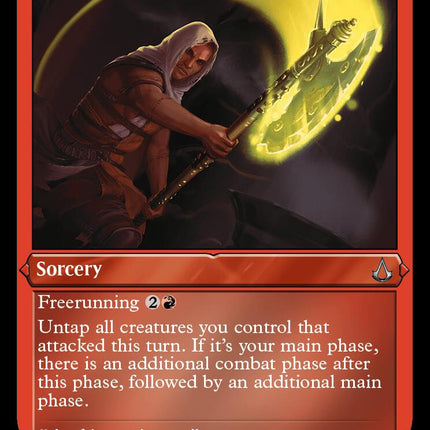 Overpowering attack (Foil Etched) [Assassin's Creed]