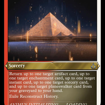 Reconstruct History (Foil Etched) [Assassin's Creed]